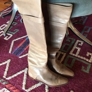DVF over the knee flat boots